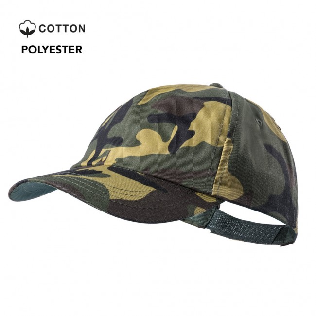Detalle Bautizo Gorra Camuflaje 