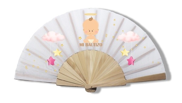 Abanico "Carrusel" para Detalle de bautizo