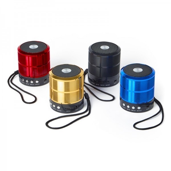 Altavoz redondo bluetooth 