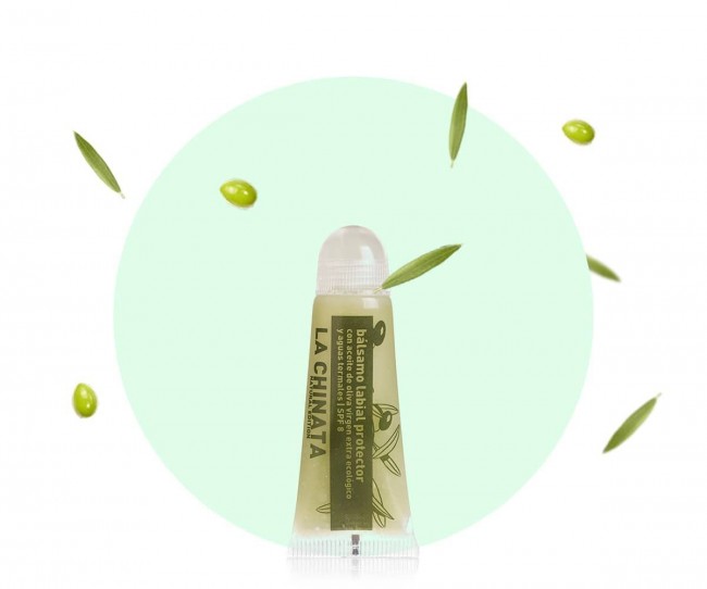 Bálsamo labial con aceite de oliva como detalle de bautizo