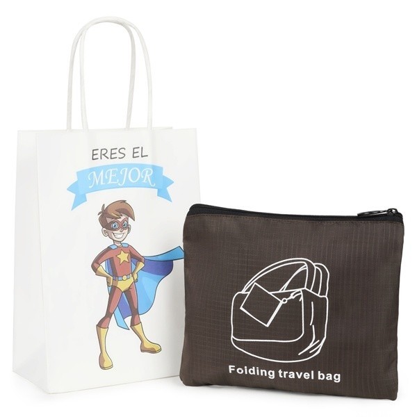 Detalle Bautizo bolsa de mano con bolsa niño