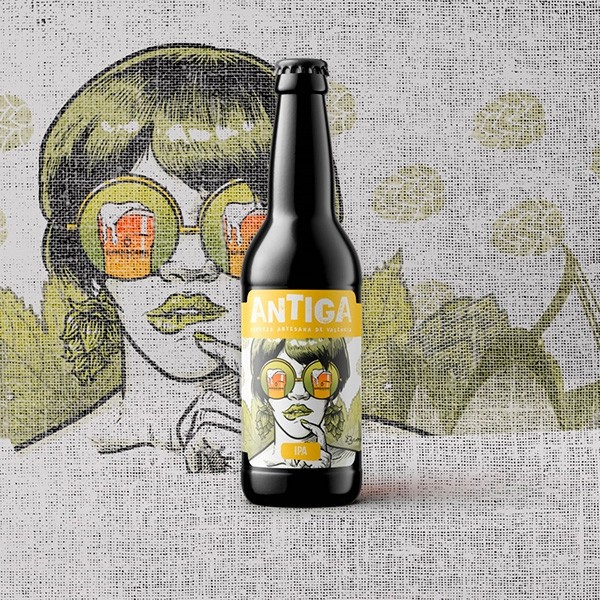Cerveza Antiga IPA | India Pale Ale para Detalles de Bautizo (6 Uds.)