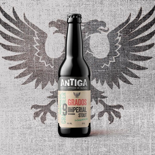 Cerveza IMPERIAL STOUT para Detalles de Bautizo (6 Uds.)
