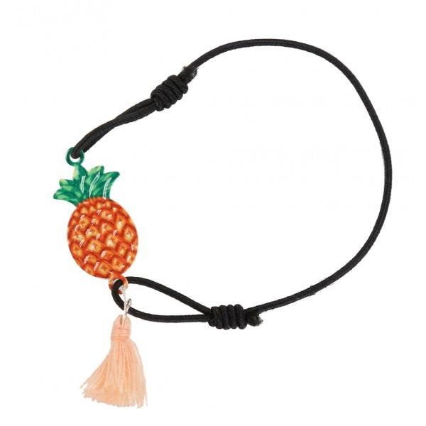 Pulsera piña para detalle bautizo mujer