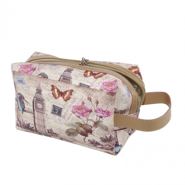 Neceser Paris y Londres para regalo de bautizo