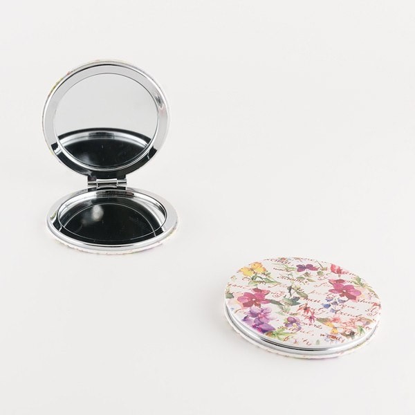 Espejo Doble Piel Escritos Y Flores