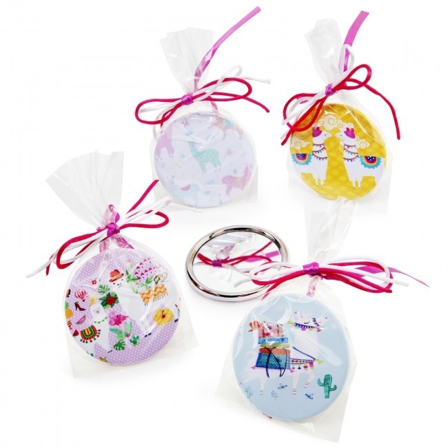 Espejo llamas lazo para regalo de bautizo