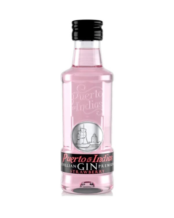 Detalle Bautizo ginebra Puerto de Indias rosa