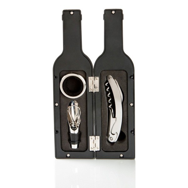 Detalle Boda botella con set de vino