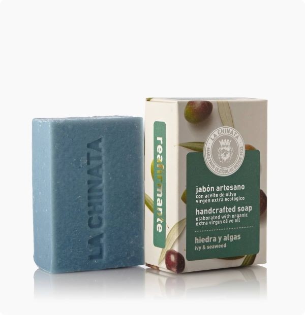Detalle de bautizo Jabón Reafirmante de Hiedra y Algas