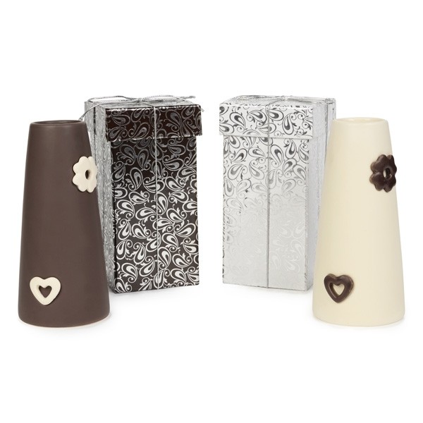 Jarrón en caja para Detalle de Bautizo