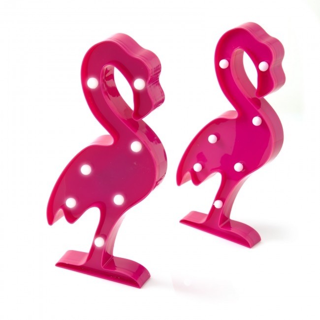 Detalle bautizo lámpara quitamiedos flamenco