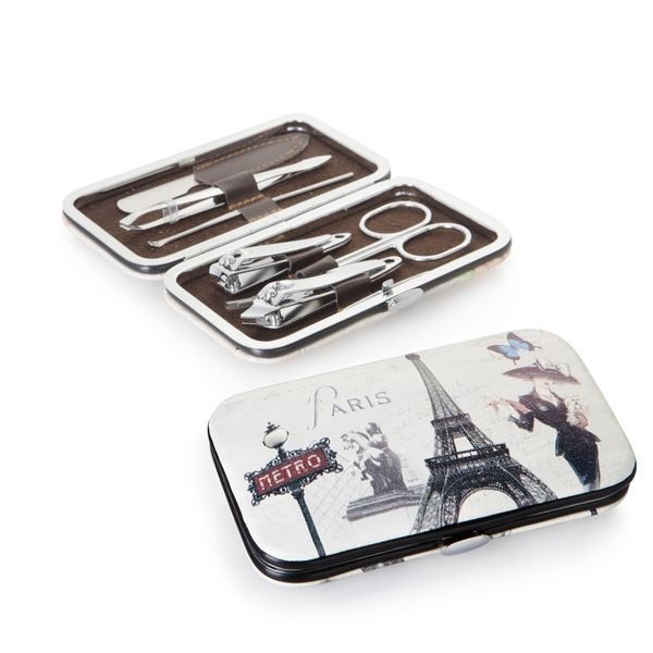 Detalle Bautizo set manicura vintage