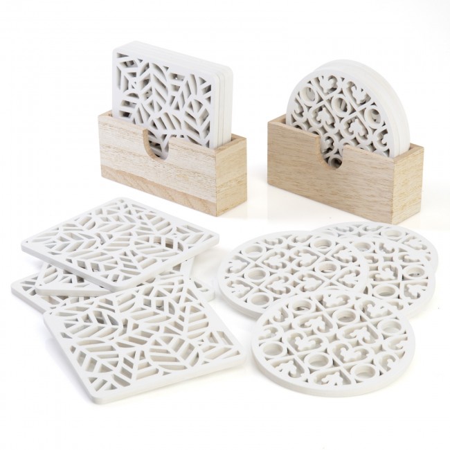 Posavasos de diseño para detalle de bautizo