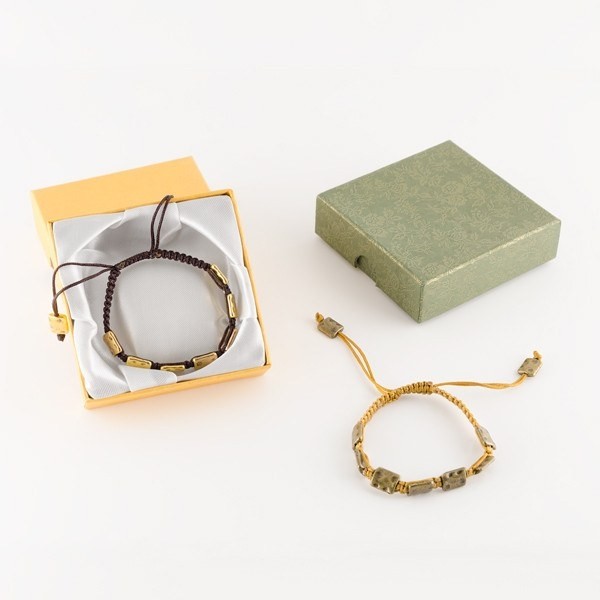 Pulsera Piedras Metal