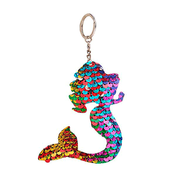 Llavero silueta sirena detalle bautizo mujer