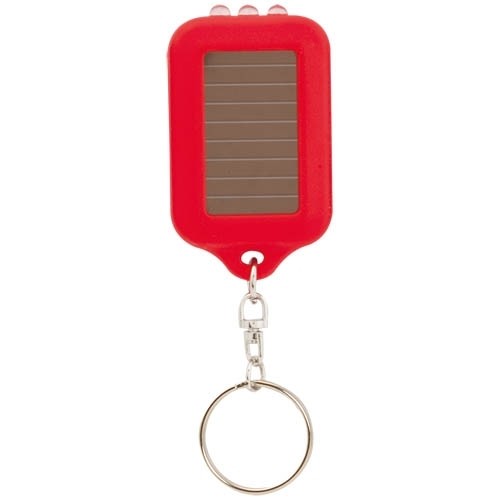Llavero Linterna Sunled Rojo para detalle bautizo