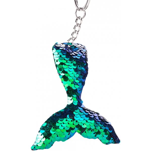 Llavero cola sirena para detalle bautizo