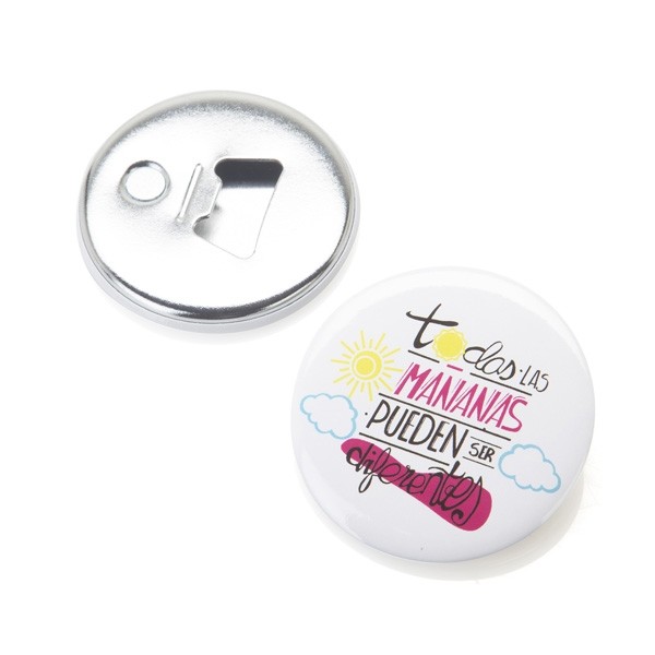 Detalle Bautizo Imán abridor frases