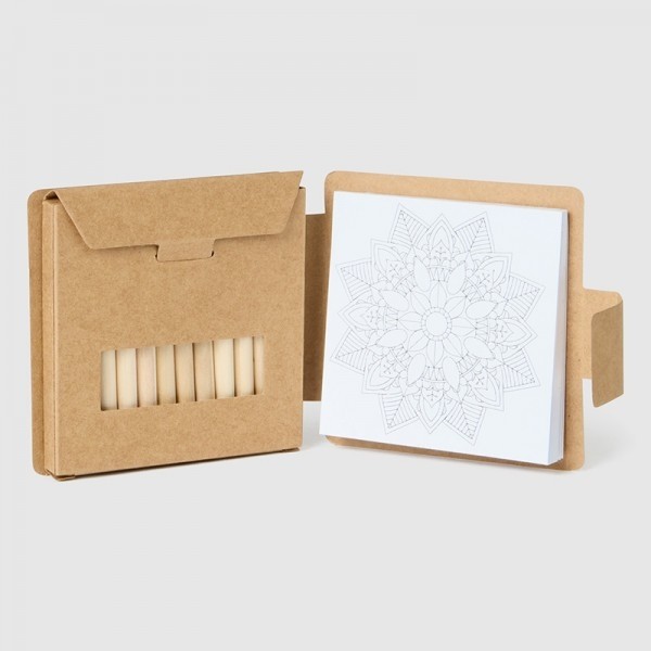 Dibujos para colorear con lápices detalle bautizo