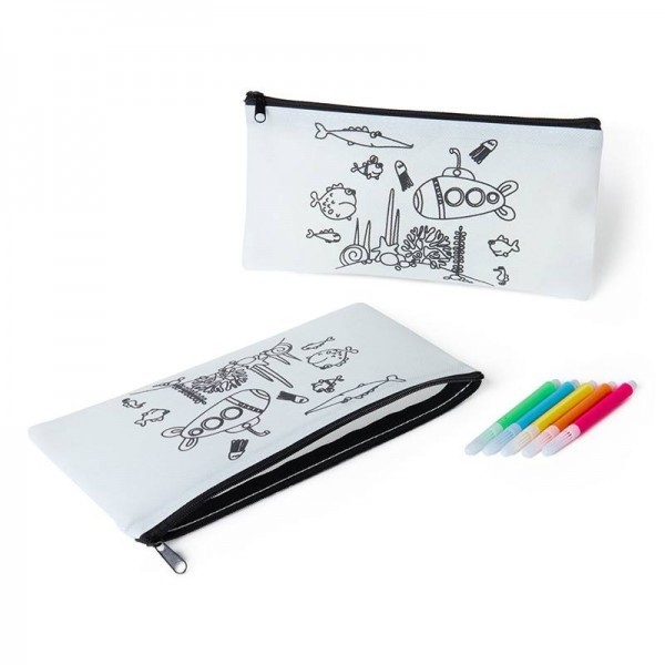 Estuche para colorear detalle bautizo