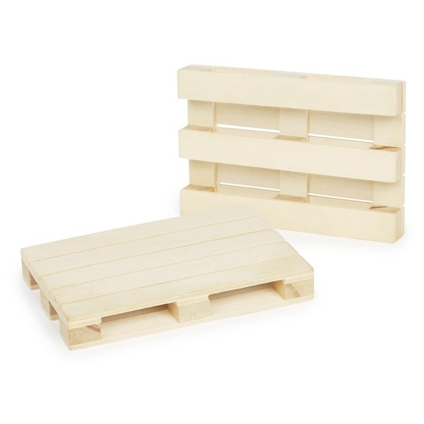 Mini Palet de madera multifunción para Detalle de Bautizo