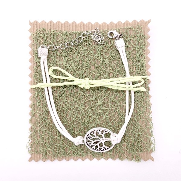 Pulsera árbol de la vida para Detalle de Bautizo mujer