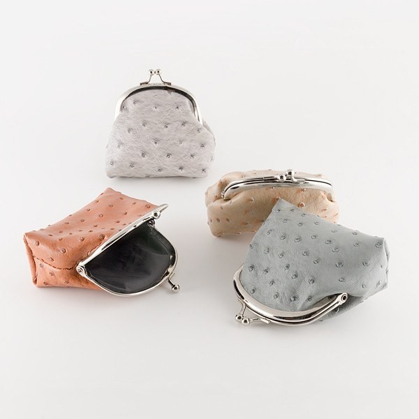 Monedero Piel Avestruz