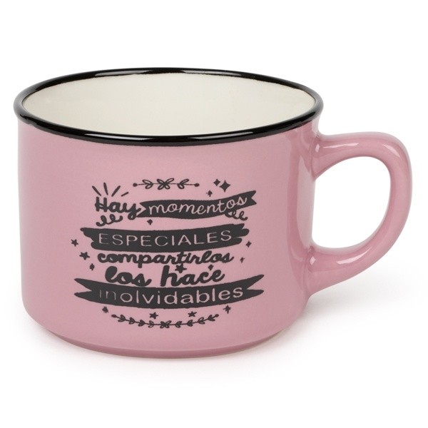 Taza frases felices Detalle Bautizo