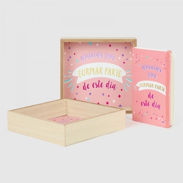 Detalle Bautizo vaciabolsillos con libreta pastel 