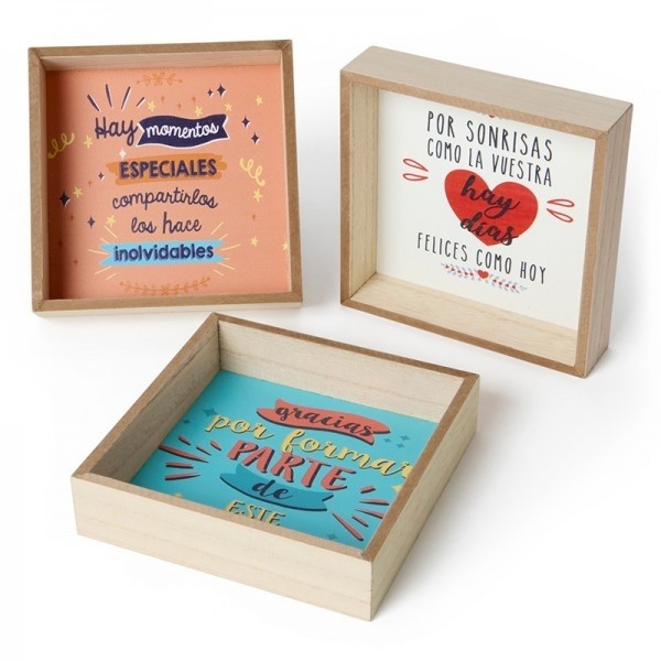 Detalle bautizo vaciabolsillos madera polivalente