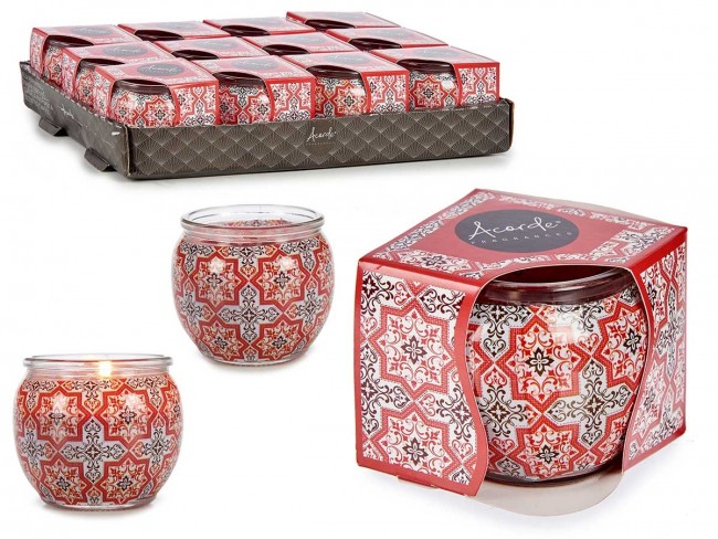 Detalle bautizo caja 12 unidades vela granada 