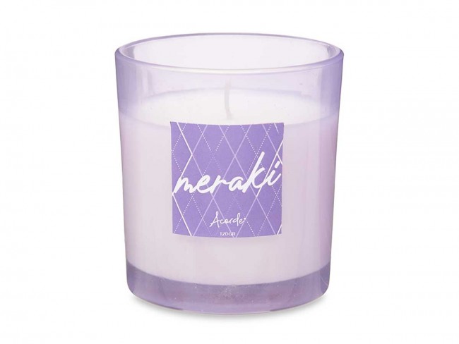 Detalle bautizo caja 12 unidades vela vaso lino