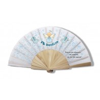 Abanico "Angelito" para Detalle de bautizo