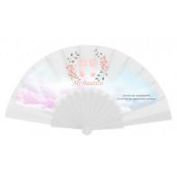 Abanico "Piececitos " para Detalle de bautizo