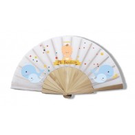 Abanico "Ballenitas" para Detalle de bautizo