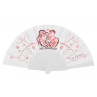 Abanico "Familia Feliz" para Detalle de bautizo