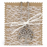 Colgante Árbol de la vida para detalle de bautizo