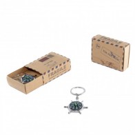 Detalle bautizo llavero brújula