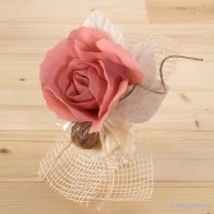 Flor De Lino Rosa Con Bombones