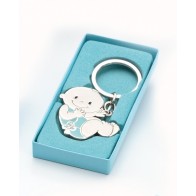 Detalle para Bautizo llavero bebe chupete azul