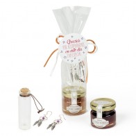 Detalle Bautizo Mermelada con pendientes atrapasueños 