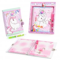 Detalle Bautizo diario unicornio