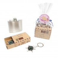 Nena Petaca Con Llavero Brujula