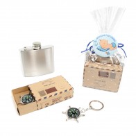 Nene Petaca Con Llavero Brujula