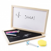 Regalo de bautizo pizarra 2 caras