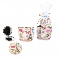 Monedero Vintage Con Espejo para detalle bautizo