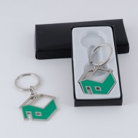 Llavero casa detalle bautizo