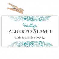 Etiqueta Bautizo Bouquet (Lote 30 uds.)