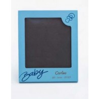 Marco fotos baby azul para detalle de bautizo